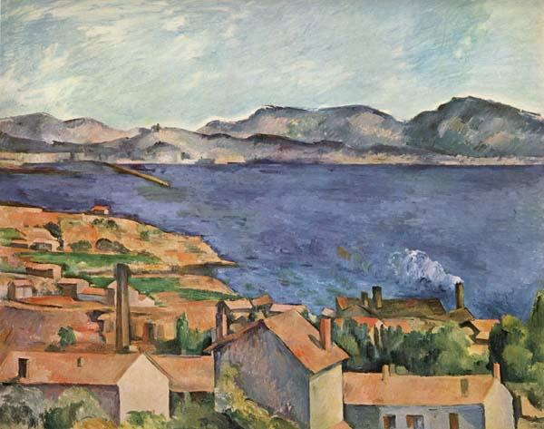 Paul Cezanne The Bay of Marseilles,seen from l'Estaque oil painting image